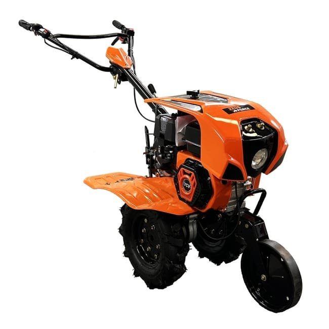Motoculteur thermique professionnel 212 cc - 7 CV ZEUS FORCE avec full kit et butoir – Image 2
