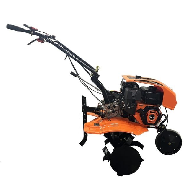 Motoculteur thermique professionnel 212 cc - 7 CV ZEUS FORCE avec full kit et butoir – Image 7